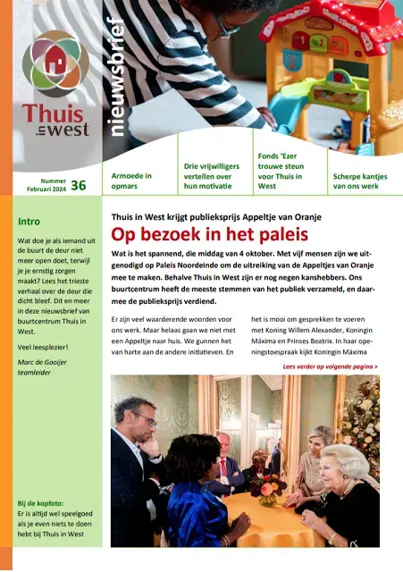 Afbeelding nieuwsbrief 36 nieuwsbrieven thuis in west